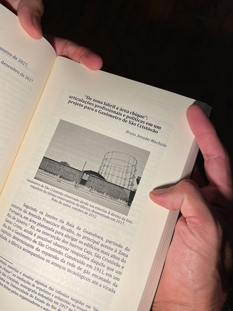 'De zona fabril a área chique': articulações profissionais e políticas em um projeto para o Gasômetro de São Cristóvão.